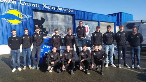 La team U Nantes Atlantique, petite nouvelle chez les pros